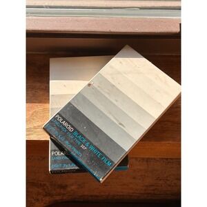 Vintage Polaroid Land Pack Film Type 107 Black White 2 Packs Expired May 1974